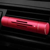 Ароматизатор автомобильный 10743 8х1.3 см 11 кардтриджей красный