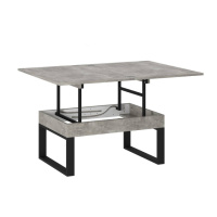 Стол-трансформер Art in Head S-Fly 880*466*600 Ателье светлый / Черный (TB33040000030)