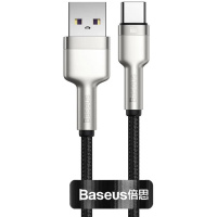 Кабель Baseus Cafule USB to Type-C 66W 0.25m Black (CAKF000001) (Код товару:38878)