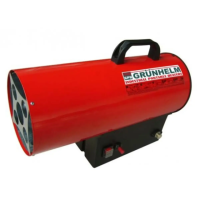 Потужний газовий обігрівач Grunhelm GGH-50 : 50 кВт, 1500 м3/год, пропан-бутан