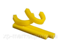 Прикусные восковые валики ПРЯМЫЕ желтые, 50 шт Interdent 275