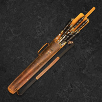 Набір шампурів «Вікінг» у шкіряному кейсі 6 предметів.