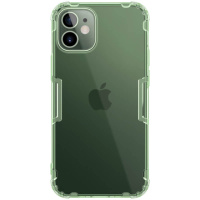 TPU чохол для Apple iPhone 12 mini (5.4«) Nillkin Nature Series (Темно-зелений (прозорий)) - купити в SmartEra.ua