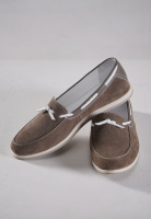 Жіночі мокасини із натуральної замші коричневі v7-a7-13