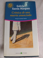 Crónica de una muerte anunciada Gabriel García Márquez