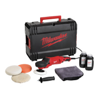 Машина полірувальна кутова MILWAUKEE, AP 14-2 200 E SET, 1450Вт, діаметр 200мм