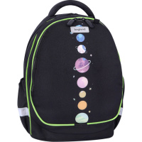 Рюкзак шкільний Bagland Butterfly 21 л. чорний 1332 (0056566)
