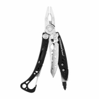 Мультитул Leatherman Skeletool - Damascus, синтетический чехол, картонная коробка