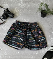 Пляжні шорти чорні | 13-208