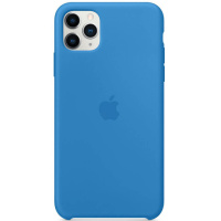 Чохол для Apple iPhone 11 Pro Max (6.5«) - Silicone case (AAA) (Синій / Surf Blue) - купити в SmartEra.ua