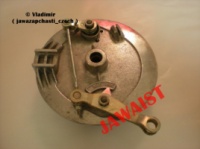 Тормозной барабан передний в сборе ЯВА/JAWA 638/634 Made in Чехия