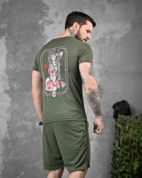 Літній комплект олива подруга ДЛ6518