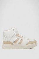 Кроссовки женские зимние на меху, цвет бело-бежевый, 248RAD500