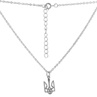 Серебряное колье CatalogSilver с без камней, вес изделия 2,43 гр (2133711) 500 размер