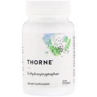 5-HTP (5-Гідрокситриптофан), 100 мг, 5-Hydroxytryptophan, Thorne, 90 капсул