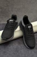 Кросівки чоловічі демісезонні, колір чорно-сірий, 248RH195