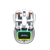 Беспроводная мышь Jedel WD141 transparent-white