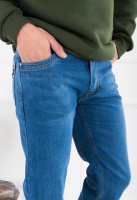 Чоловічі сині джинси батал