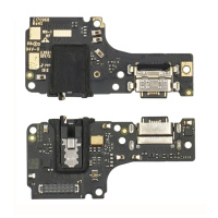 Разъём зарядки для Xiaomi Redmi Note 10/ Note 10s (4G) на плате с микрофоном и компонентами Original