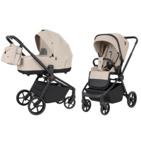 Коляска універсальна CARRELLO Epica CRL-8510 (2in1) Almond Beige /1/