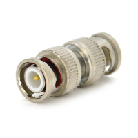Разъем BNC-M - BNC-M (зажим ручной рифленный) Q100