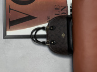 Сумка Coach Mini Sierra Satchel коричневий