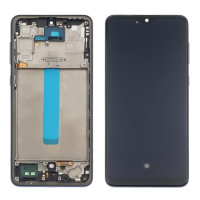 Дисплей для Samsung A336 Galaxy A33 (2022) с чёрным тачскрином и чёрной корпусной рамкой OLED