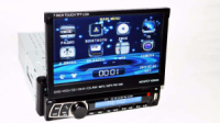 1din Магнитола Pioneer 712 GPS, USB, DVD, TV, BLuetooth + 8Gb карта памяти c навигацией