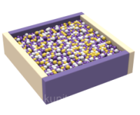 Сухой бассейн KIDIGO Квадрат 2 м