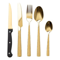 Набор столовых приборов в футляре на 6 персон столовый набор 30 предметов в футляре Золото HP-20-28