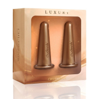 Чудо банки для массажа лица 2 шт./уп. БМП-20 Бронзовые, вакуумные банки для массажа лица, банки массажные