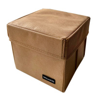 Органайзер ORGANIZE для мелочей с крышкой XS - 17*16*16 см (бежевый)