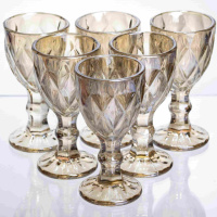 Набір чарок Citrine 40 мл HP-19-284 6шт прозорий келих для міцних напоїв і шотів