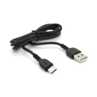 Кабель Hoco X13, Type-C-USB, 2.4A, Black, довжина 1м, BOX