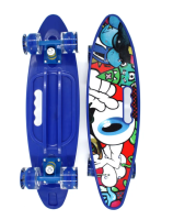 Пенни борд Penny Cruiser с ручкой Синий