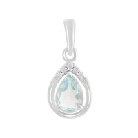 Серебряная подвеска CatalogSilver с топазом 0.872ct (2188445)