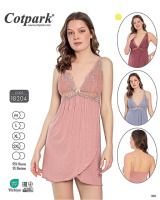 Нічна сорочка 18204 bordo