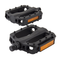 Велосипедні педалі Grey's із рефлектором із поліпропілену, чорні, 1 пара GR14150