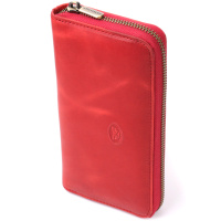 Женский кошелек из матовой натуральной кожи Tony Perotti 20834_1 (2250 rosso) Красный