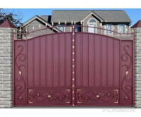 Забор кованный №11