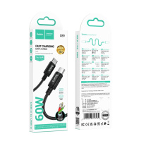 Кабель USB Hoco X89 Type-C to Type-C 60W 2m