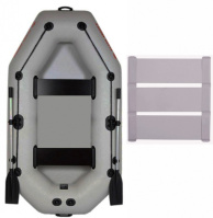 Надувная гребная лодка Kolibri K-240T (Колибри К-240Т), + коврик   (K-240T1)