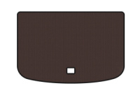 Резиновый коврик в багажник Carsuit (HB, 3-дверный, коричневый) для Ауди A1 2010-2018 гг