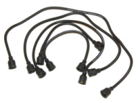 Комплект високовольтних проводів для автомобілю  ЗАЗ 1102 Таврія з сіліконовим токоведучим провідником, з латуними наконечниками та захистними ковпачками EPDM