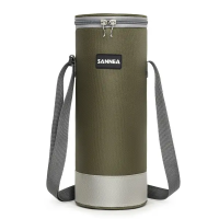 Термосумка для бутылки 1.5 (л) сумка холодильник для напитков термосумка для пива Зеленый HP-14-18