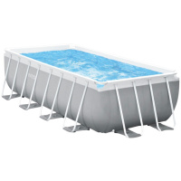 Каркасный бассейн Intex 26790 (400х200х122 см) с картриджным фильтром и стремянкой