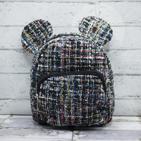 Плюшевий рюкзак «Ears» Світло-синій