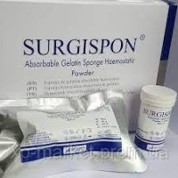 Губка гемостатическая Сургиспон (SURGISPON) ПОРОШОК, 1г,  (фольга)  No1730