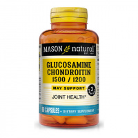 Глюкозамин Хондроитин, Glucosamine Chondroitin, Mason Natural, 60 капсул