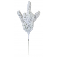 Ветка декоративная новогодняя YES №5 904247 48 см белая